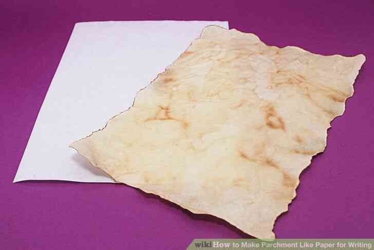 Image intitulée Faire Parchemin Comme Papier pour Écrire l